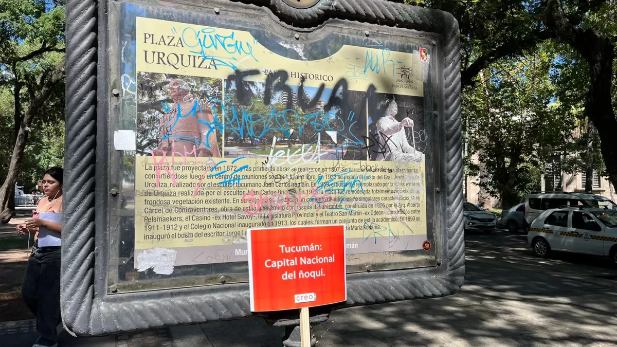 Tucumán, capital nacional del ñoqui: La protesta de CREO frente a la Legislatura