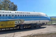 Cómo es el histórico avión utilizado durante la guerra de Malvinas que rescataron