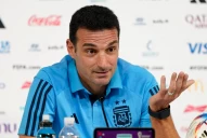 Lionel Scaloni se fastidió por una pregunta sobre el futuro de Lionel Messi