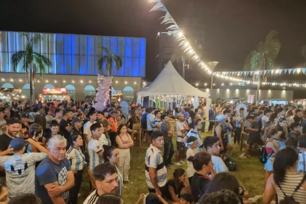 La fiesta de la Selección: ¿No tenían entradas? Bienvenidos al Fan Zone