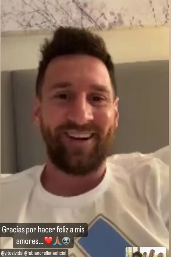 El gran gesto de Lionel Messi con la familia de Arturo Vidal: “Gracias, hermano extraterrestre”