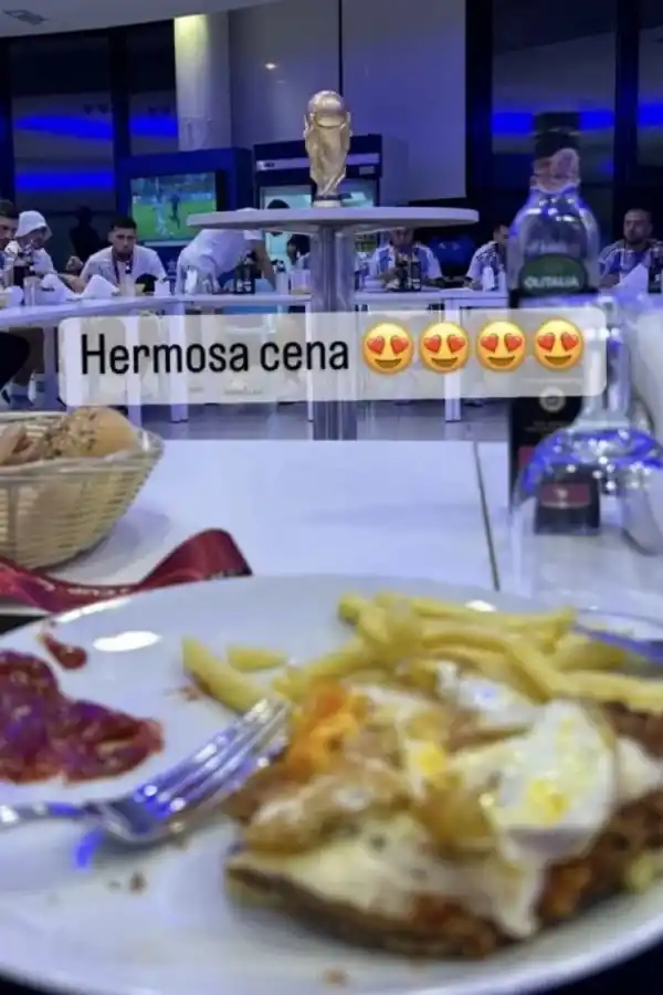 Las milanesas napolitana que comió la Selección la noche que fueron campeones del mundo