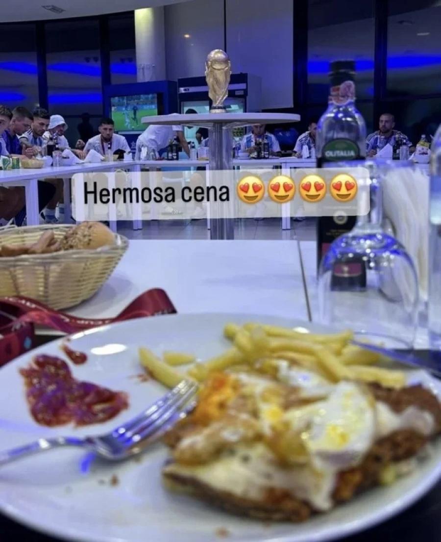 Las milanesas napolitana que comió la Selección la noche que fueron campeones del mundo