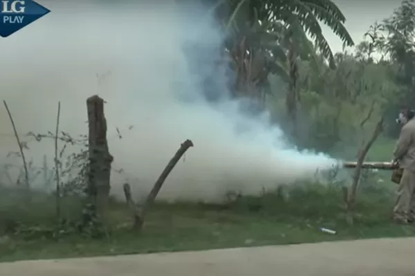 El Ministerio de Salud realizó un operativo contra el dengue en el barrio 130 viviendas