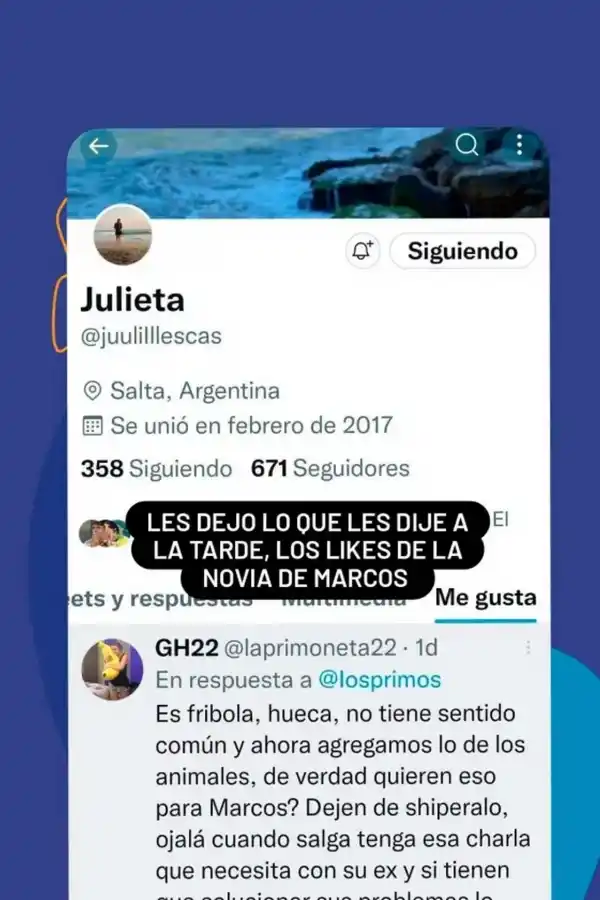 Julieta Illescas le dio 