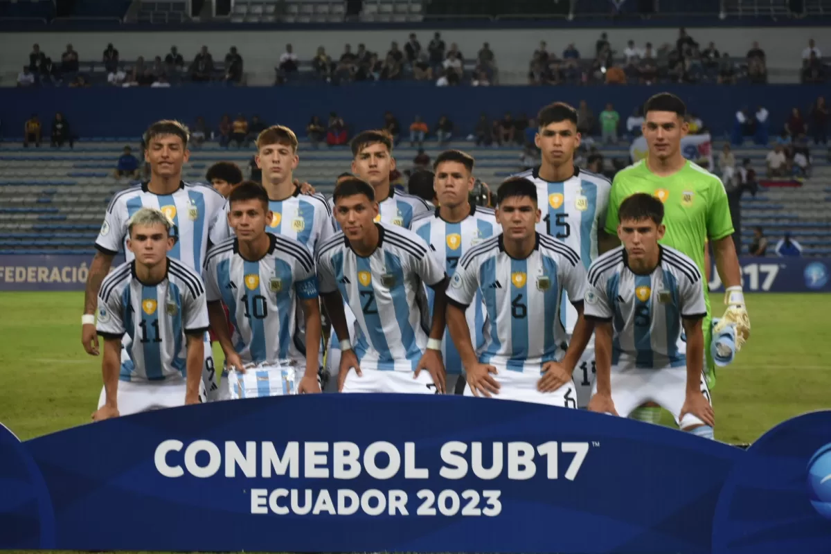 Sudamericano Sub 17: Con doblete de Ruberto, Argentina venció a Venezuela