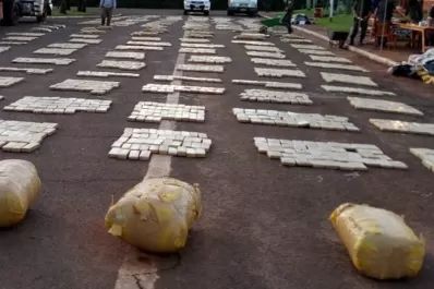 Gendarmería secuestró más de 3.800 kilos de marihuana