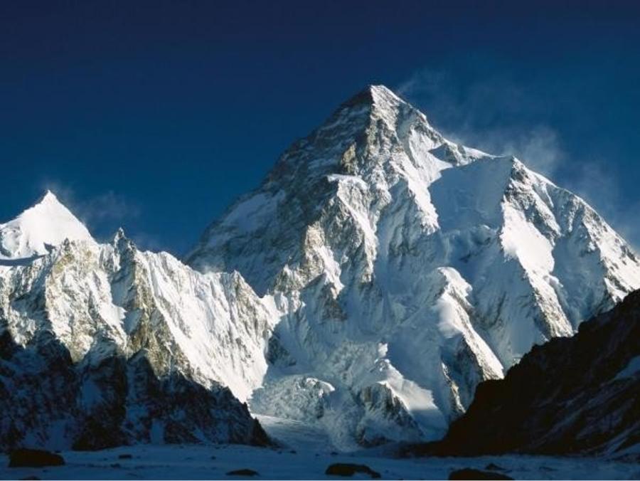 El Monte K2, una de las montañas más difíciles de escalar en el mundo.