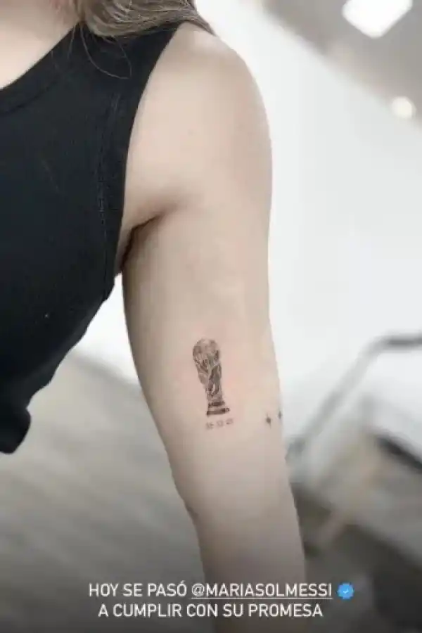 La hermana de Lionel Messi cumplió su promesa por el Mundial de Qatar 2022