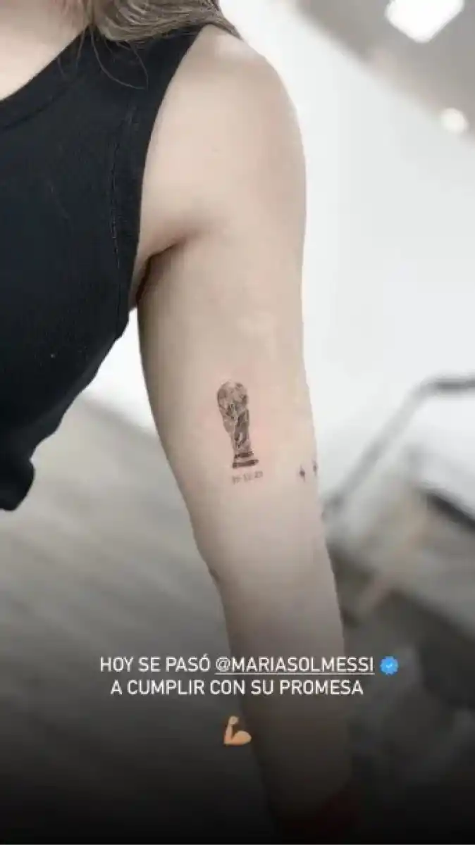 La hermana de Lionel Messi cumplió su promesa por el Mundial de Qatar 2022