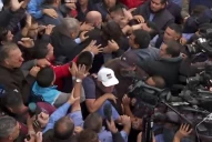 ¡Yo no me escondo y estoy acá! ¿Qué fue lo que dijo Berni al llegar a la protesta?