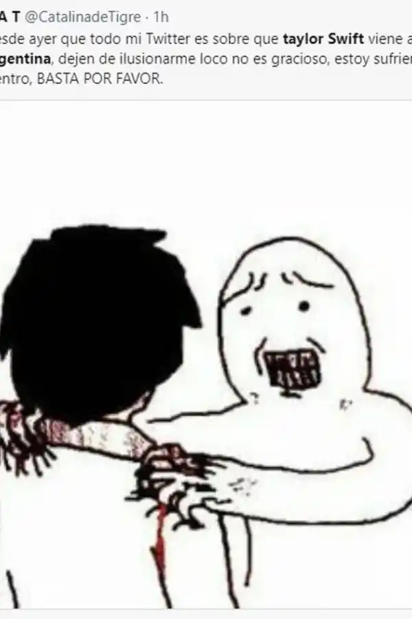 Furor en las redes sociales por una posible visita de Taylor Swift a la Argentina