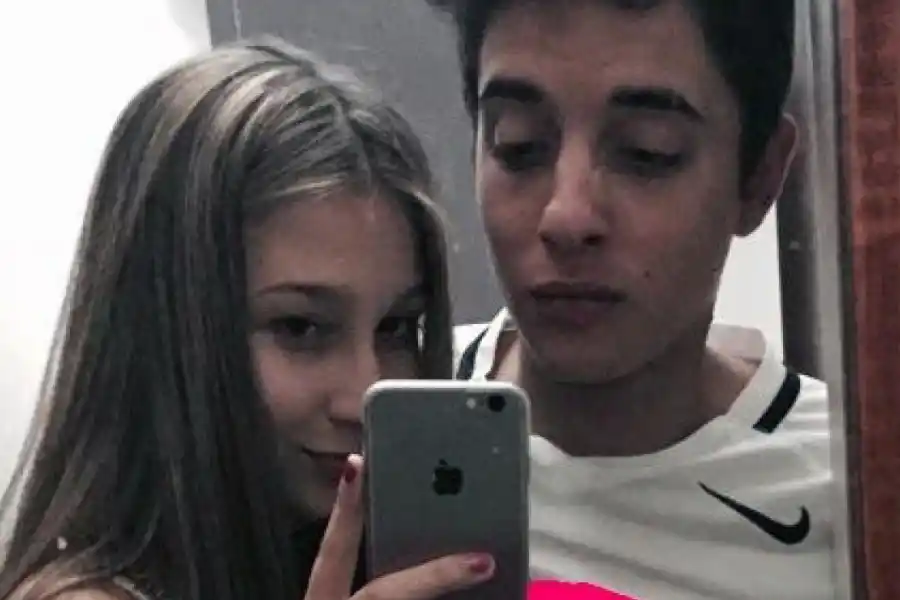 Nahir Galarza junto a Fernando Pastorizzo