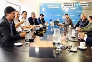 Personal de seguridad privada del Mercofrut se reunió con la Policía para optimizar la prevención