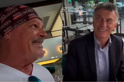 Alfa de Gran Hermano se encontró con Mauricio Macri y grabaron un video dedicado a Romina: qué dijeron