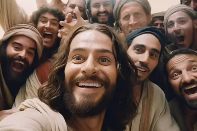 Inteligencia Artificial: ¿Cómo sería una selfie de Jesús en la Última Cena?