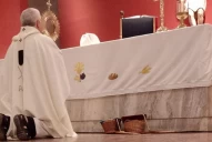 Semana Santa: el arzobispo Sánchez presidió la ceremonia del Lavatorio de los Pies en Ranchillos