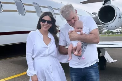 Video: Fernando Burlando y Barby Franco sufrieron un robo en la puerta de su casa