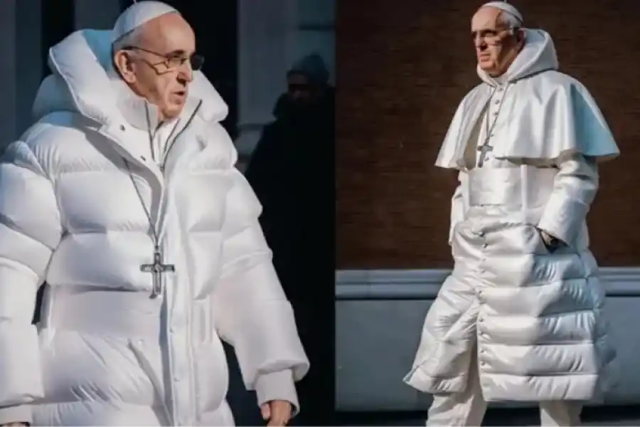 Las imágenes del Papa Francisco creadas con IA que recorrieron el mundo.