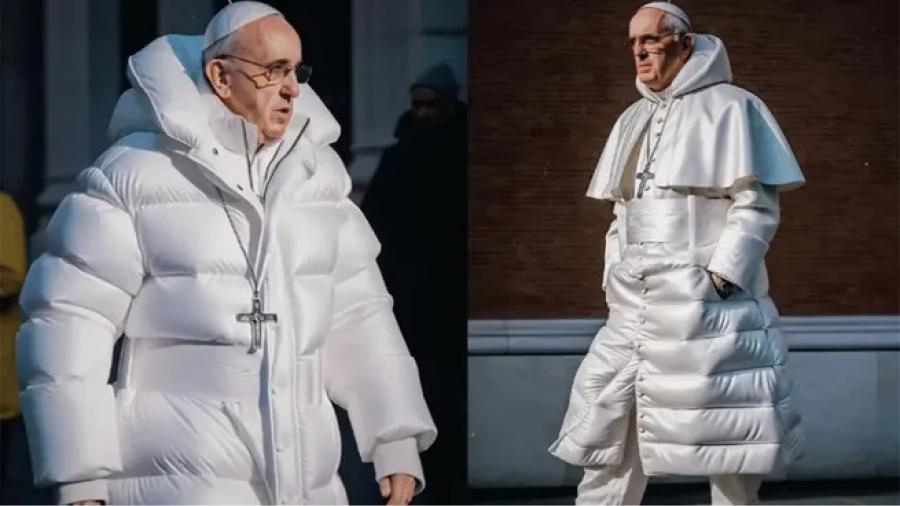 Las imágenes del Papa Francisco creadas con IA que recorrieron el mundo.