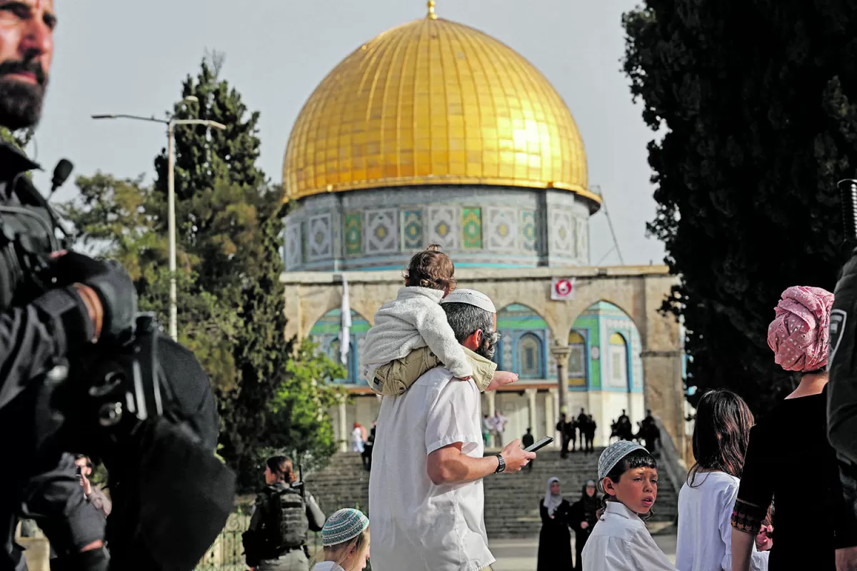 Las oraciones del Ramadán en Jerusalén terminaron en paz
