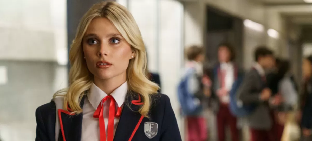 Valentina Zenere en Élite, la serie juvenil éxito de Netflix.