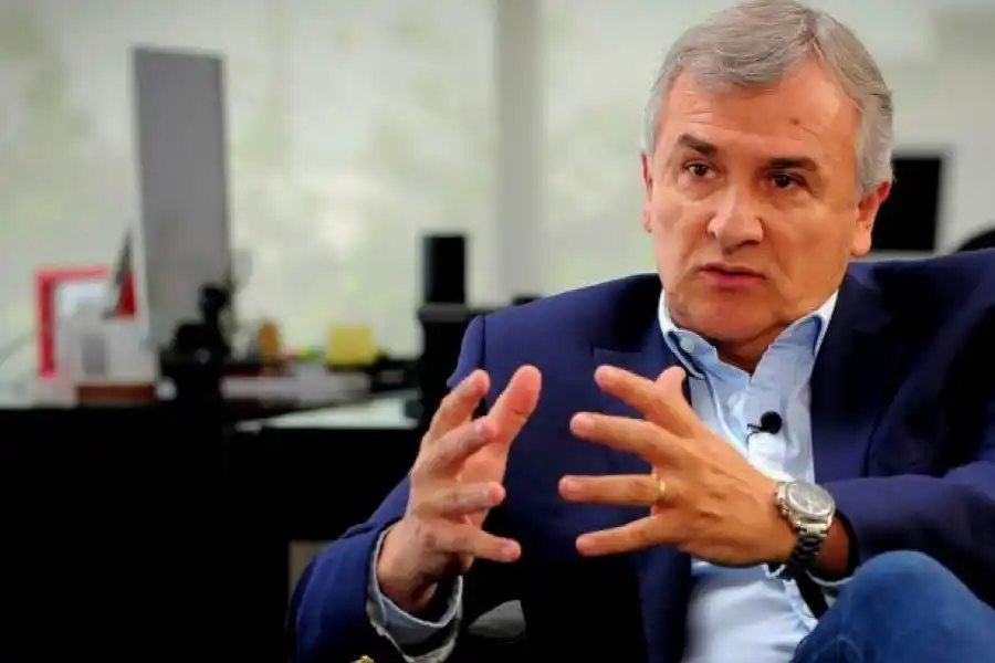 GERARDO MORALES. El jujeño eligió a Carlos Sadir para que lo suceda. 