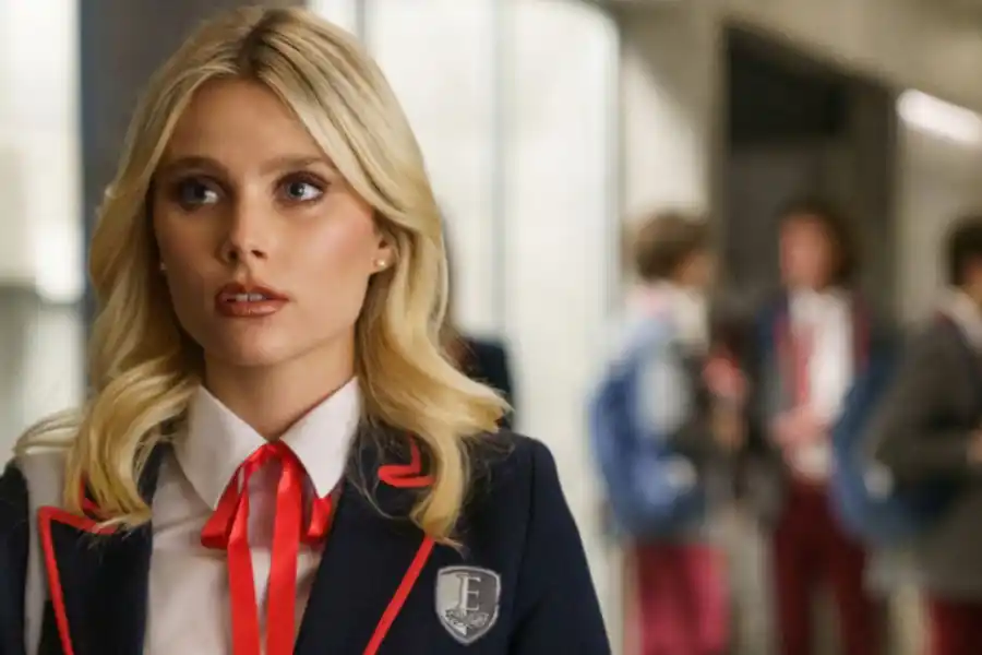 Valentina Zenere en Élite, la serie juvenil éxito de Netflix.