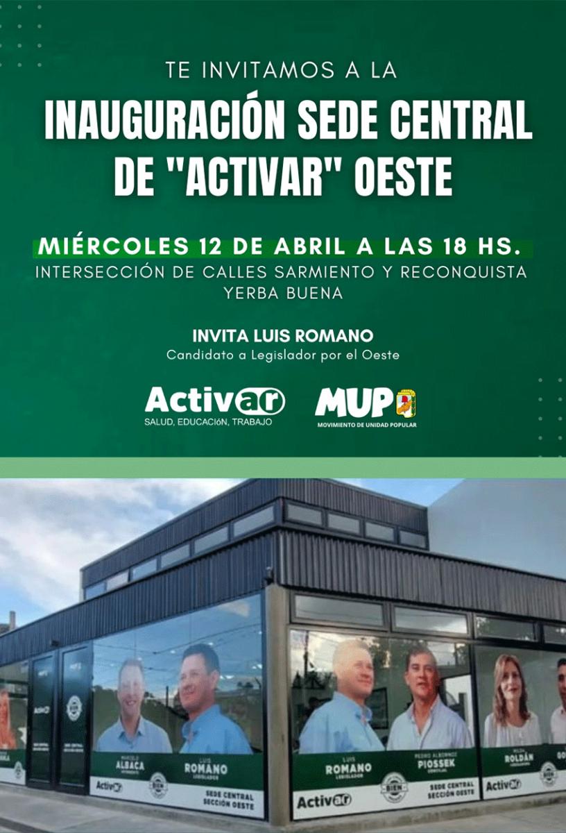 Dimes y diretes: acto jaldista en la Capital, recorrida radical por el sur y nueva sede peronista en Yerba Buena