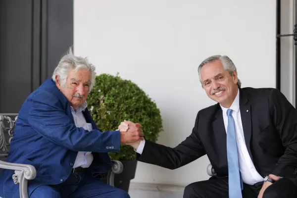 Alberto Fernández y Pepe Mujica se reunieron en la Quinta de Olivos