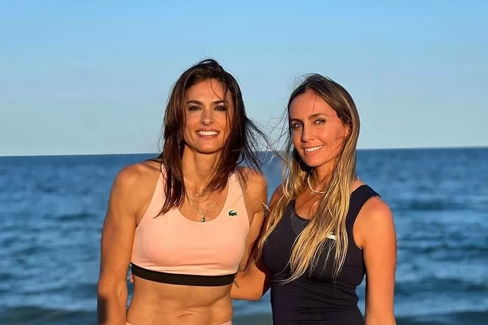 Gabriela Sabatini y Gisela Dulko 