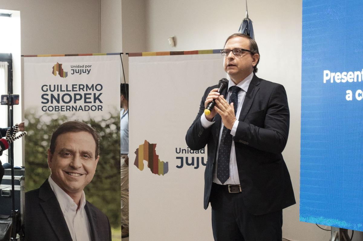 Guillermo Snopek (h), senador nacional y referente de Unidad por Jujuy, no podrá ser candidato a gobernador por un planteo del PJ de esa provincia. Foto de Twitter