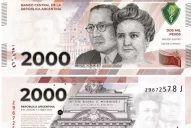 Desde hoy comienza a circular el nuevo billete de $ 2.000