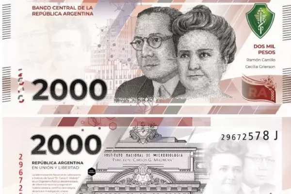 Nuevo billete de $2000: cuándo comenzará a circular