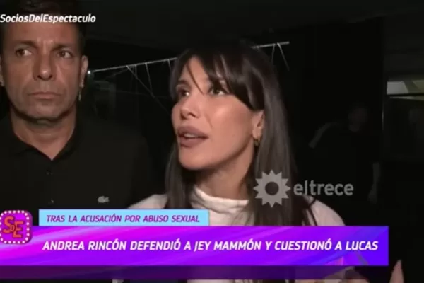 Yo le creo a mi amigo: Andrea Rincón salió a defender a Jey Mammon
