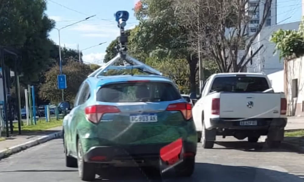 Las camionetas de Google Street View están recorriendo sitios de la capital tucumana.