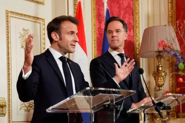 Macron y la Unión Europea: habló de reducir la dependencia