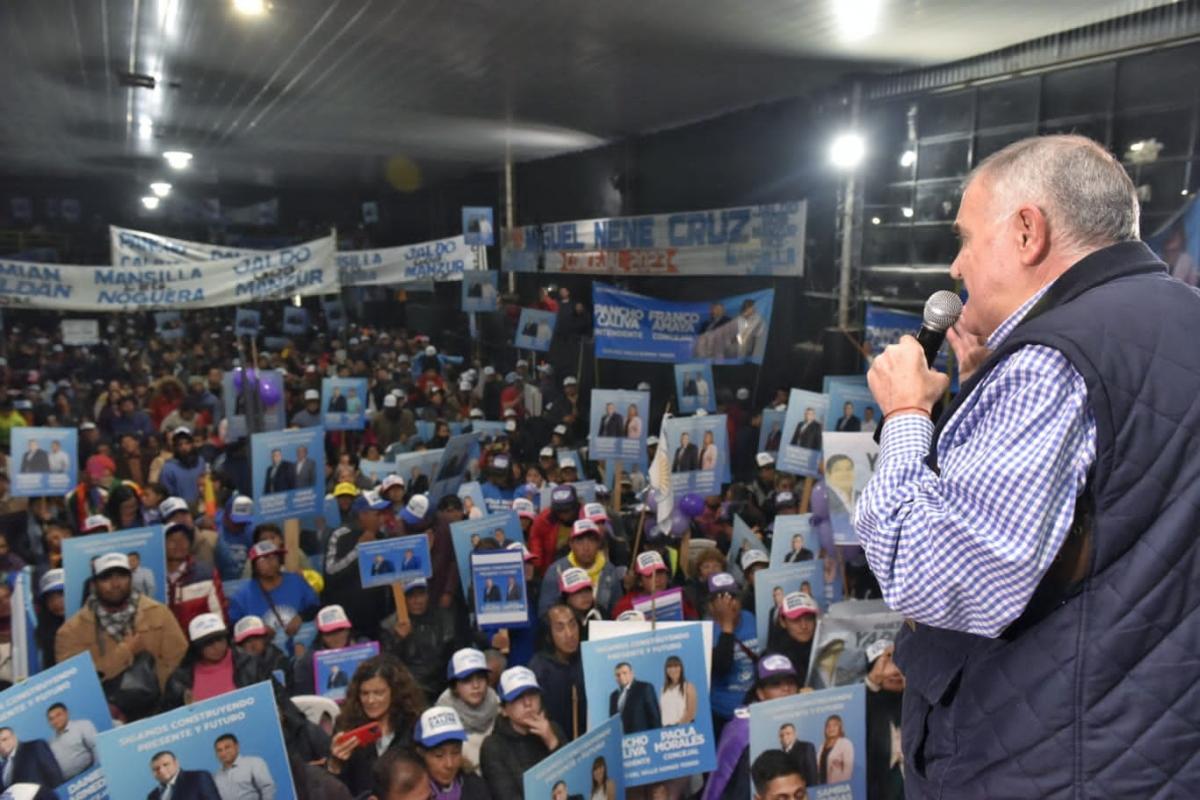 Francisco Caliva lanzó su candidatura a la reelección como intendente en Tafí del Valle