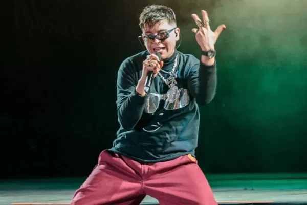 Un show con adrenalina, pogo y mucho trap