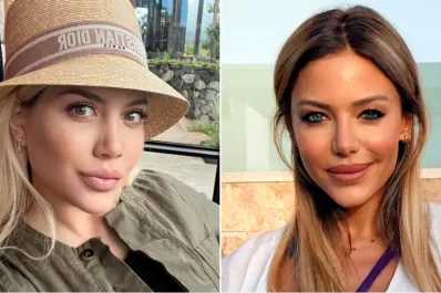 La emoción de Wanda Nara y Evangelina Anderson en el debut de sus hijos en River: “Vamos millonarios”