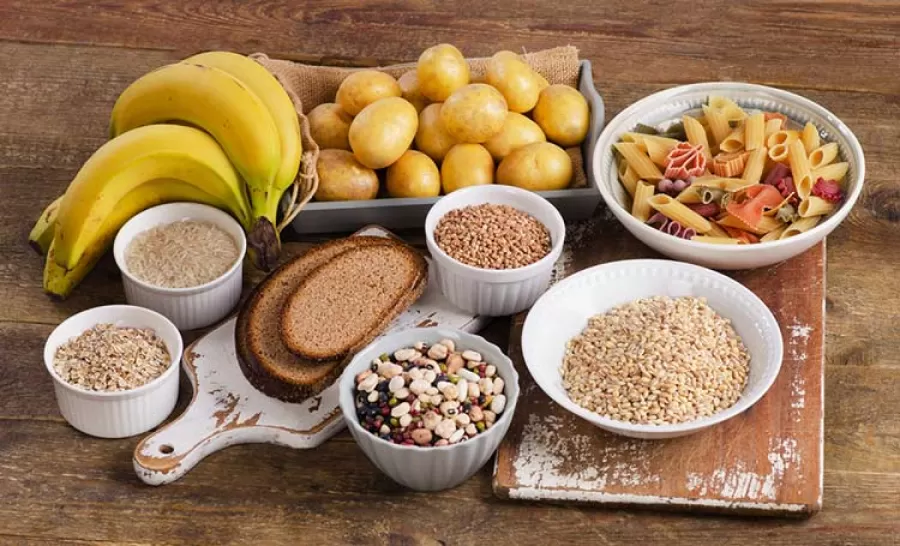 Los carbohidratos recomendados para su consumo son los complejos.