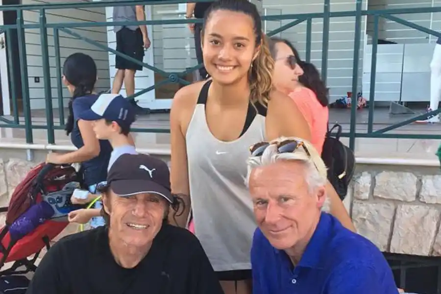 Andanin Vilas, la hija de Guillermo Vilas que quiere ser tenista