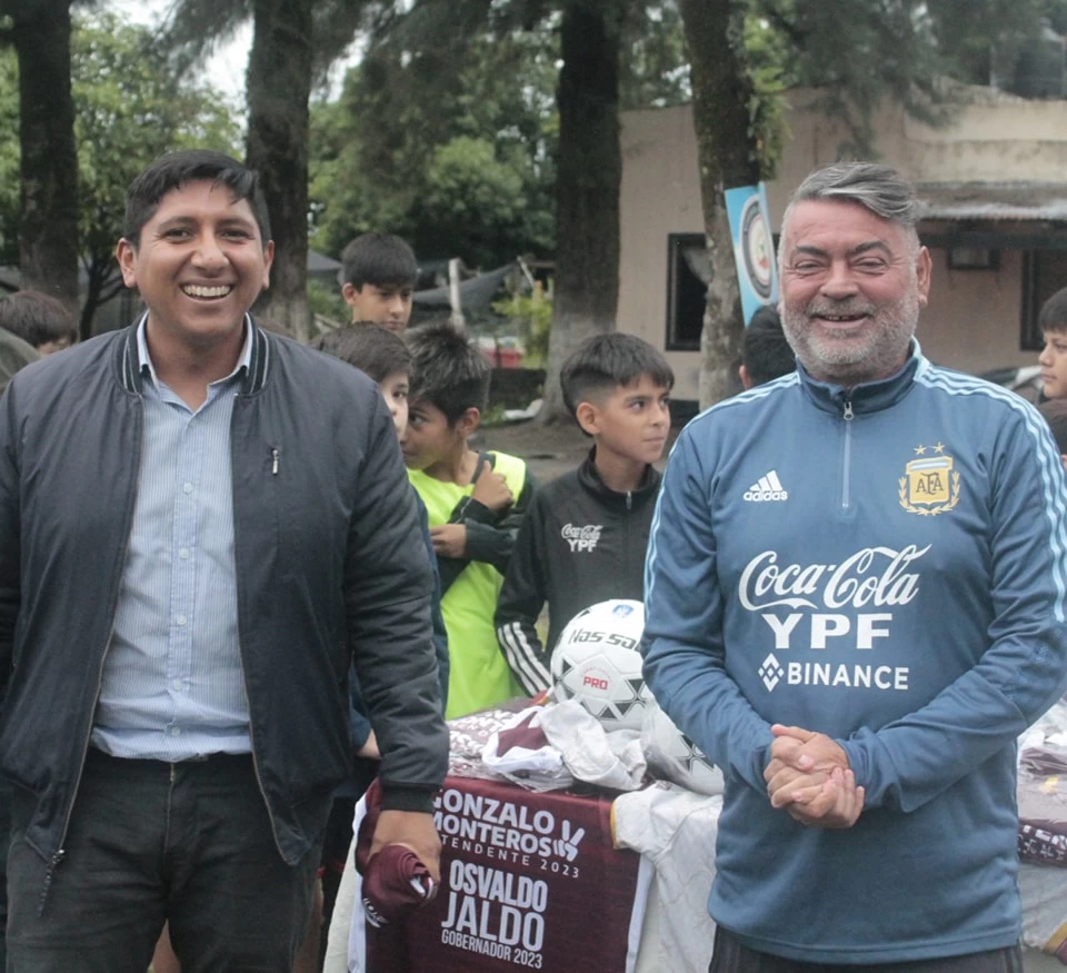 GONZALO MONTEROS, IZQUIERDA. “Nuestra familia apostó por esta ciudad”, dijo.  