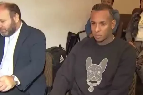 Juicio a Sebastián Villa: “Me dio patadas en el estómago y en el muslo”