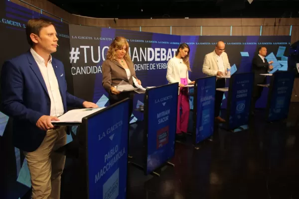 Reviví el debate de los candidatos a intendente de Yerba Buena