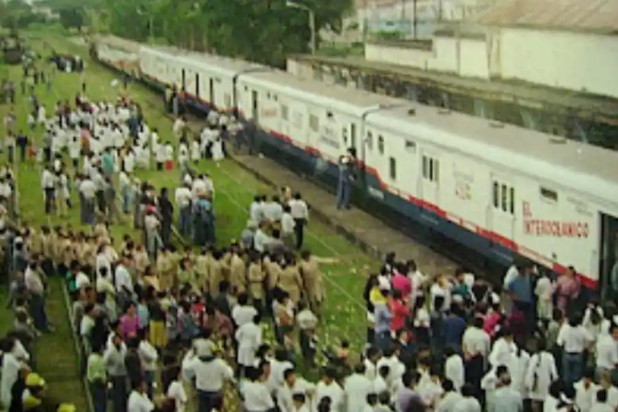 El tren bioceánico de la década del '90.
