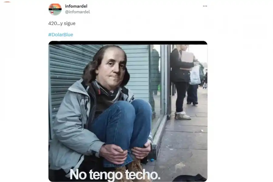 Dólar L-Gante: se dispararon los memes cuando la divisa extranjera pasó la barrera de los $ 420