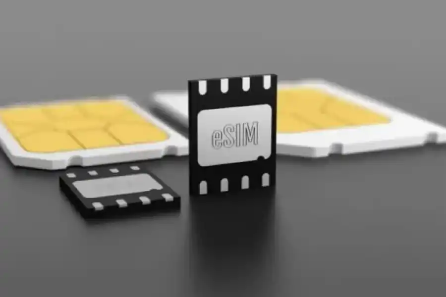 Tarjeta eSIM.