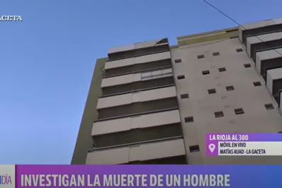 Investigan la muerte de un hombre en un edificio de barrio Sur
