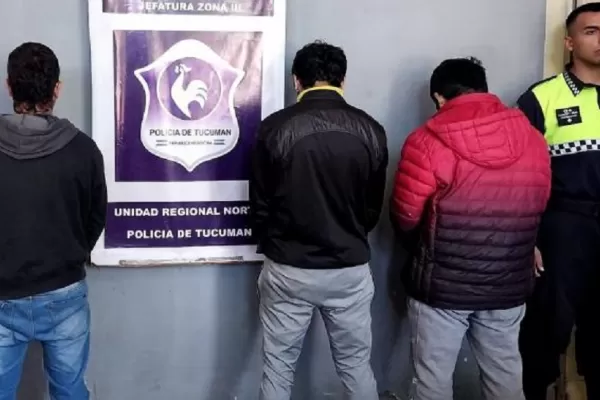 Tres salteños, que tenían pedido de captura, fueron detenidos en Tucumán